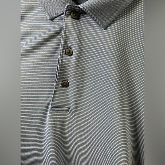 Men’s Grand Slam Regatta Blue Stripe Performance Polo XXL Excellent Condition - Picture 14 of 15